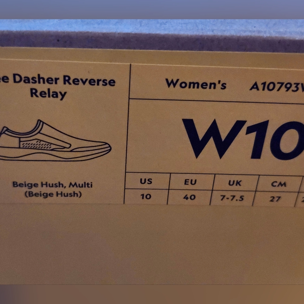 NEW ALLBIRDS Women's Tree Dasher Relay In Blonde Breezy Blue Pastel 10 - Picture 6 of 9